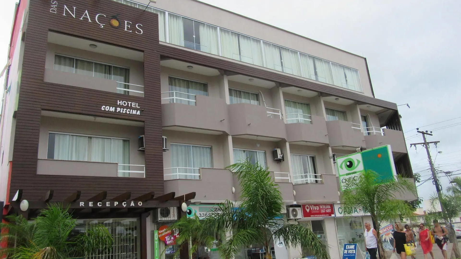 Das Nacoes Hotel Florianópolis 3*,  Brezilya